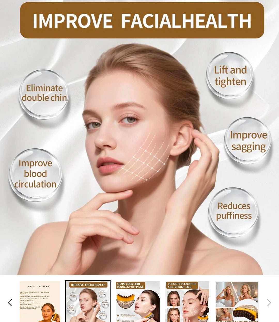 Lymphatic Contour Face Brush