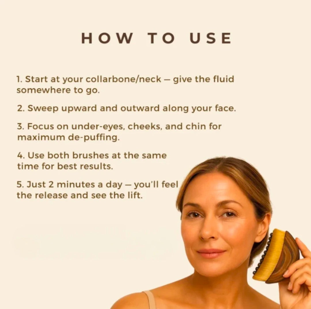 Lymphatic Contour Face Brush